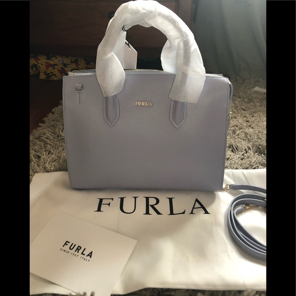 Furla Pin Medium Satchel (Violetta)